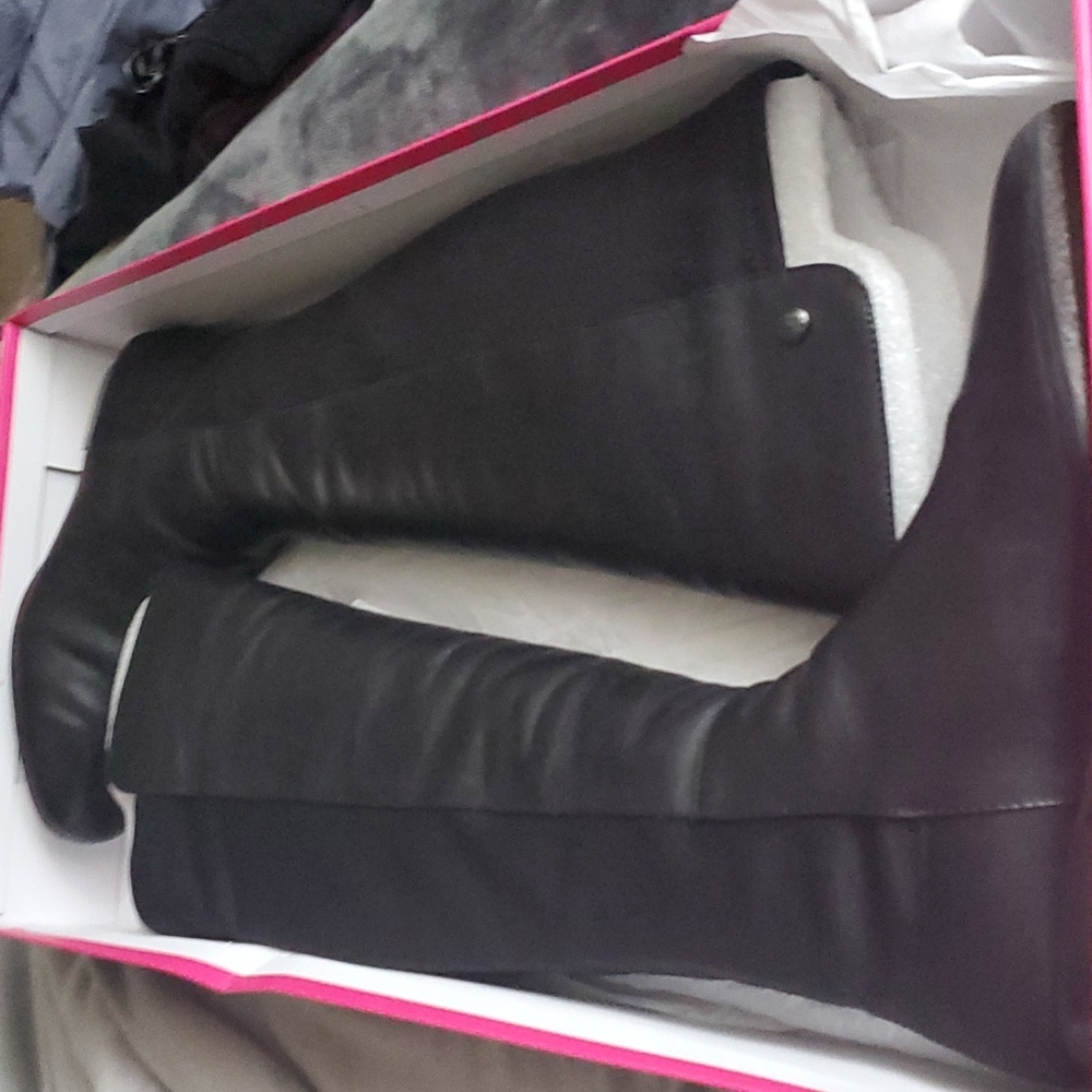 Black Over-the-knee Boots